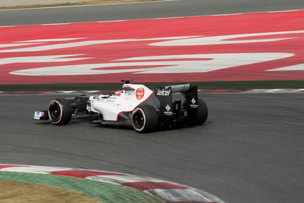 F1 Камуи Феттель 2012 — стоковое фото