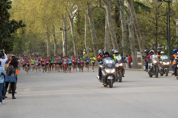 Start half marathon — Stock Photo, Image