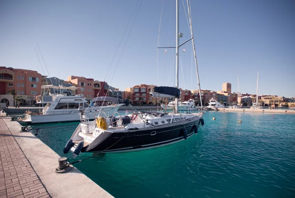 Stock image Docked boat