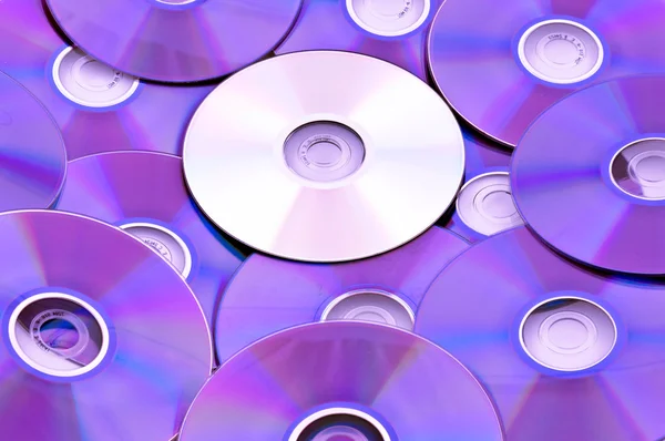 Discos de DVD — Fotografia de Stock