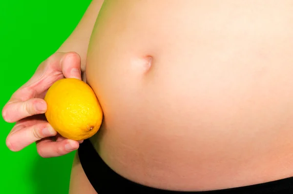 Здоровая беременность — стоковое фото