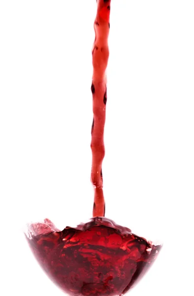 ワインのしぶき — ストック写真
