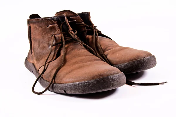 Sapatos de homem velho — Fotografia de Stock