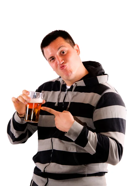 Beer lover — Stock Photo, Image