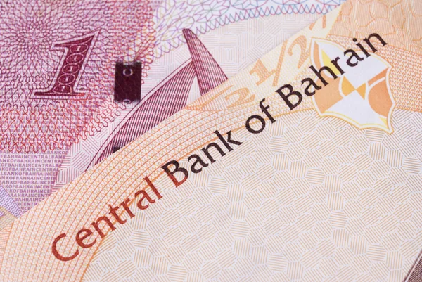 Bahrain currency banknotes — Stock Photo, Image