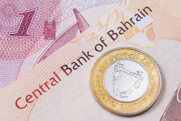 Bahrain sedlar och mynt — Stockfoto