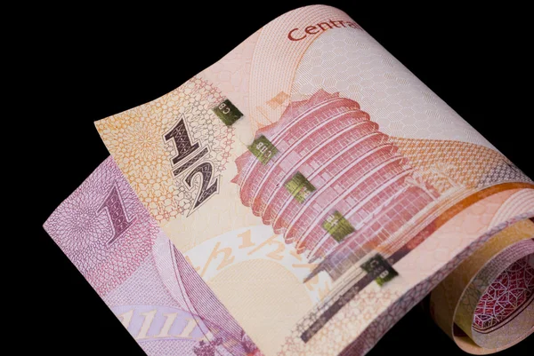 Bahrain currency banknotes — Stock Photo, Image