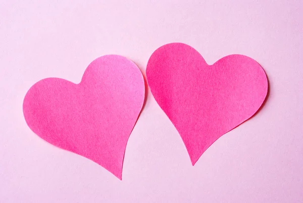 Two Hearts — Stock Photo, Image