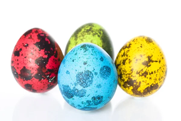 रंगीत गुळगुळीत अंडी — स्टॉक फोटो, इमेज