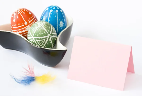 Handmade Easter Eggs — Stock Photo, Image