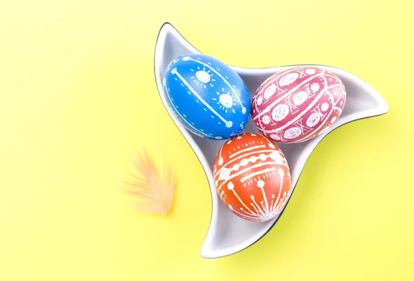 Handmade Easter Eggs — Stock Photo, Image