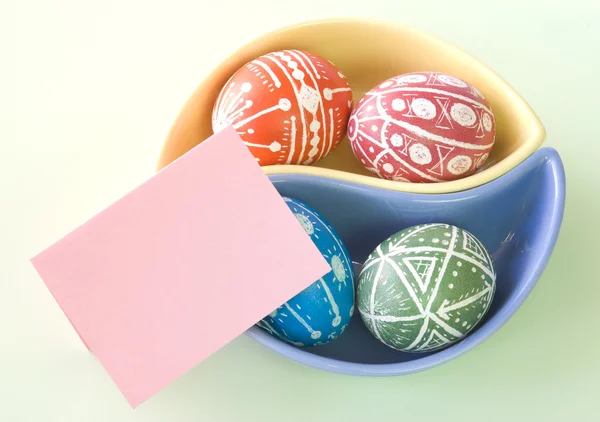 Huevos hechos a mano —  Fotos de Stock