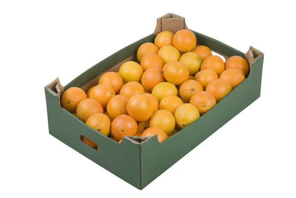 Box of Oranges — Stock Photo, Image