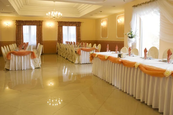 stock image Wedding reception interior