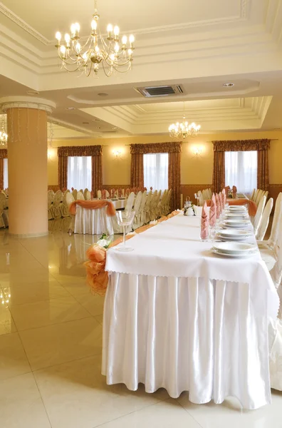 Wedding reception interior — Stock Photo, Image