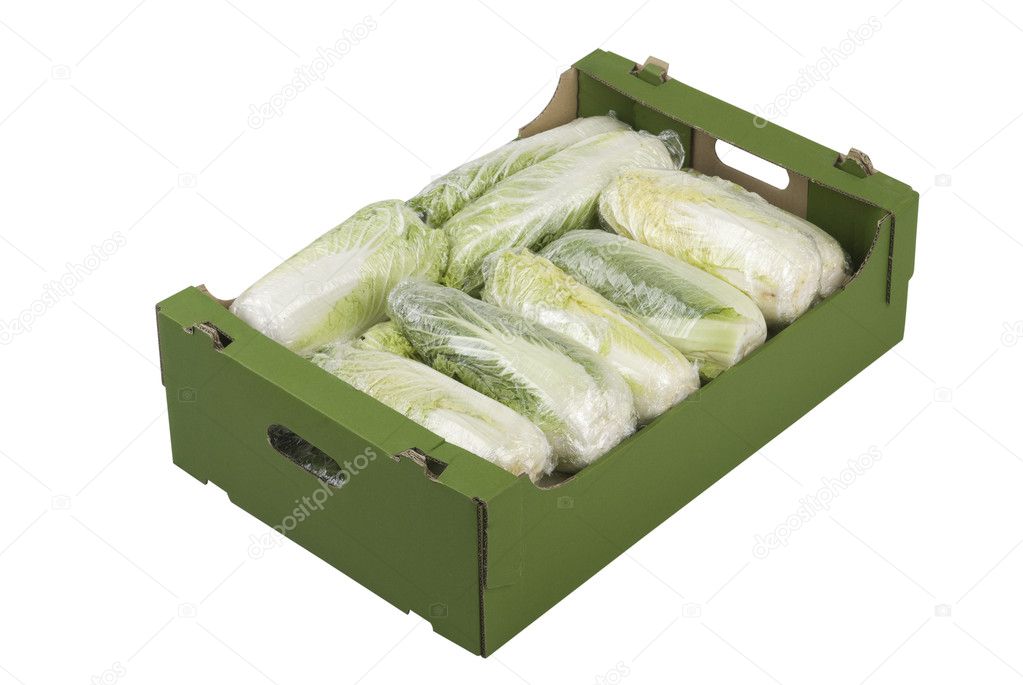 Box of Chinese Cabbage