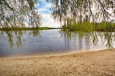 Venice strait the Dnieper River clipart