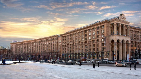 Oficina de Correos en Maidan Nezalezhnosti —  Fotos de Stock