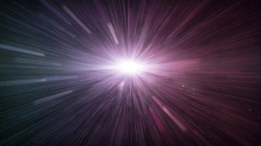 Space color lens flare clipart