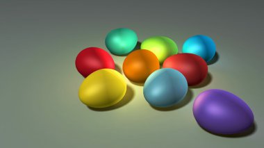 renkli yumurta