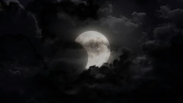 Mystery halv månen — Stockfoto