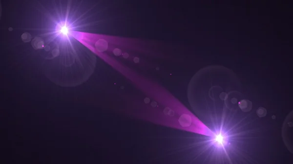 Podwójne światła wstecznego fioletowy — Zdjęcie stockowe