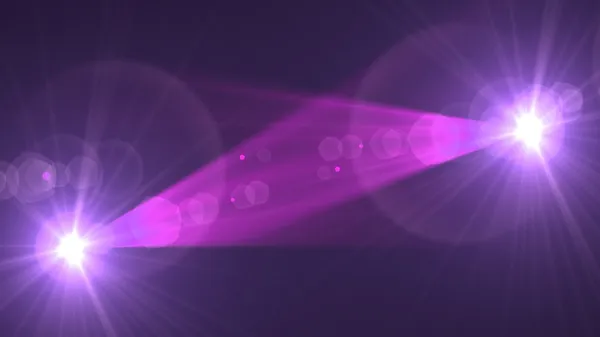 최대 & 다운 보라색 빛 트윈 — 스톡 사진