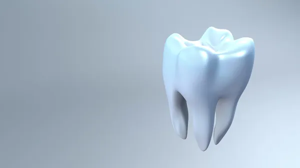 Branco dentes fundo — Fotografia de Stock