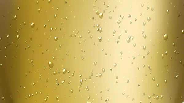 Champagne buborékok a levegő — Stock Fotó