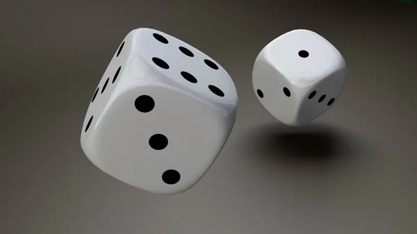 stock image White dice closeup.jpg