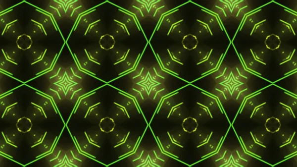 Grön cirkel discokula bakgrund — Stockfoto