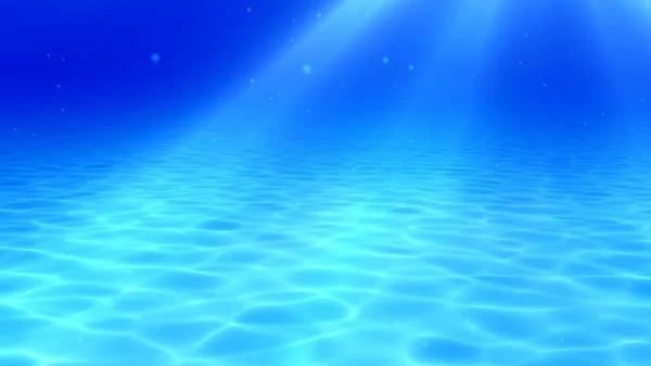 Підводний відблиску — стокове фото