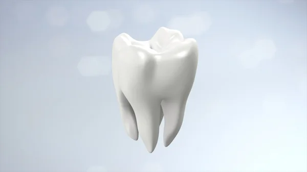 Saúde dente flare — Fotografia de Stock