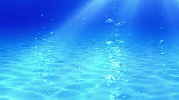 Underwater bubbles — Stock Photo, Image