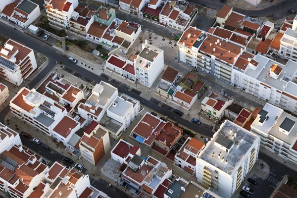 Вид с воздуха на город Лепе Лицензионные Стоковые Фото