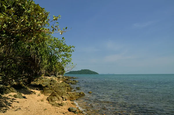 Vistas no lado da costa da Ilha do Coelho — Fotografia de Stock