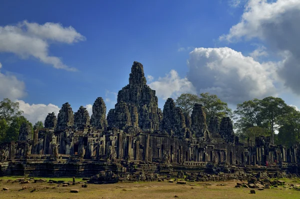 Tempio di Bayon - Angkor, Cambogia — Foto Stock
