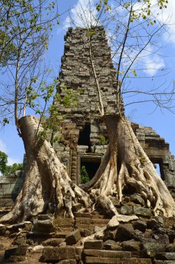 Preah Palilay at Angkor Cambodia clipart