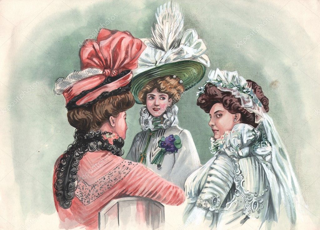 Ladies in hats