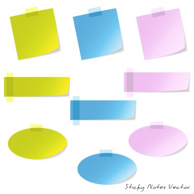 Sticky Notes clipart