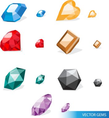 Gems Stones clipart