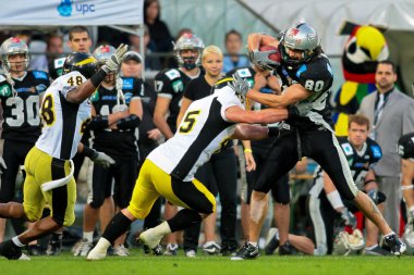 Eurobowl XXIII - Tirol Raiders vs. Flash de la Courneuve clipart