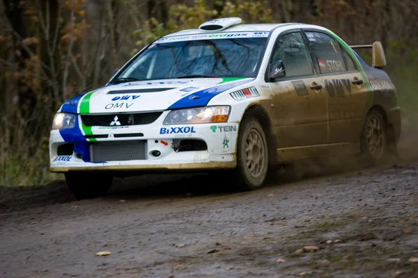 Rallye 车 — 图库照片