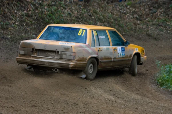 Rallye araba — Stok fotoğraf