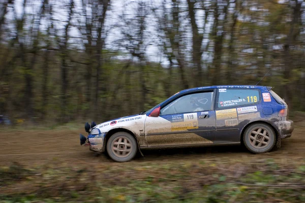Rallye 车 — 图库照片