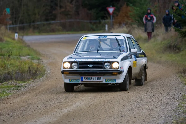 Rallye auto — Stockfoto