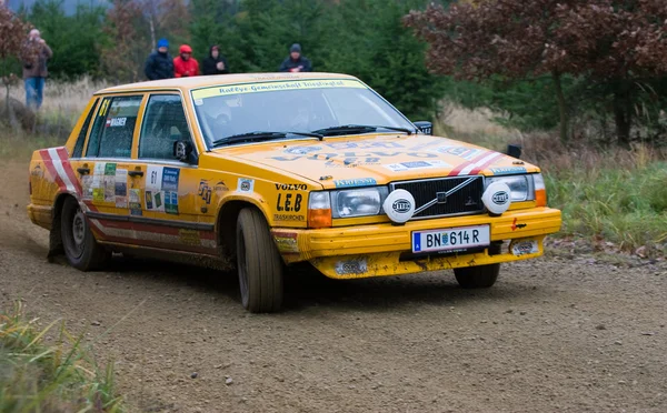 Rallye auto — Stockfoto