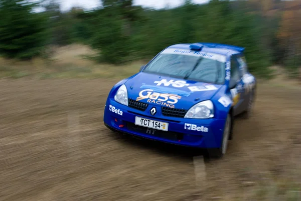Rallye samochodu — Zdjęcie stockowe