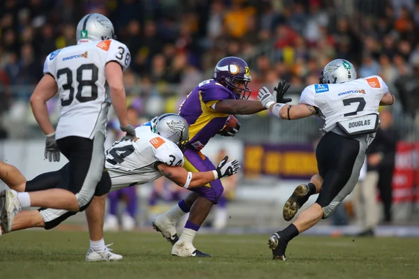 Wien vikings vs tirol raiders — Stockfoto