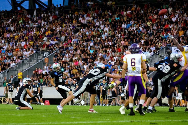 Raiders Tirol vs vikings Viena. — Fotografia de Stock